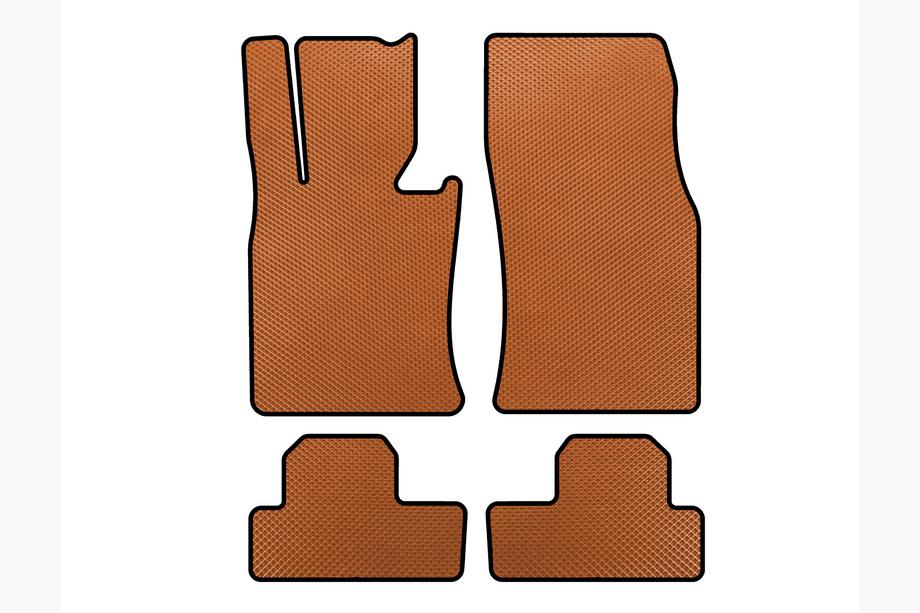Mini Clubman R55/R56 2007-2014 EVA Fußmatten (für R56, Orange) Image