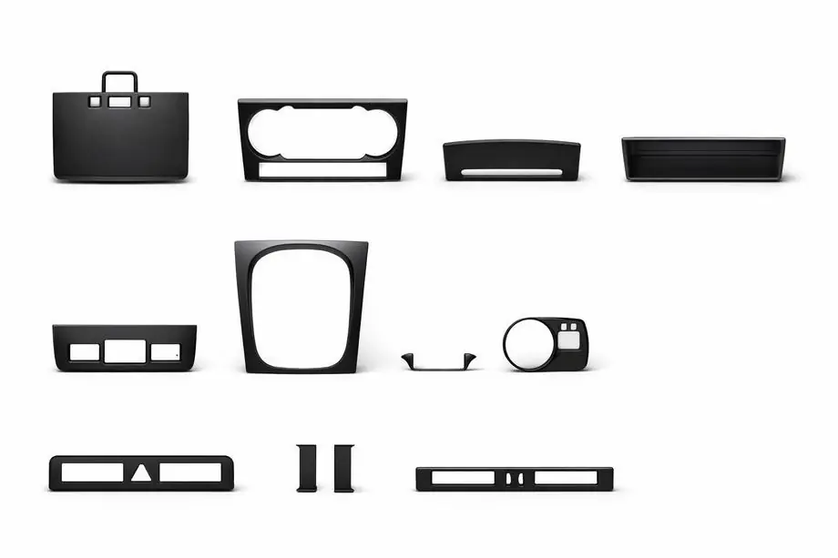 Audi A3 2003-2012 Dekorative Innenraumverkleidungen (Hartman) Image