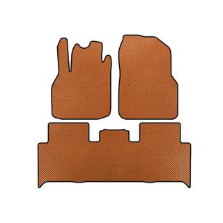 EVA Fußmatten (2 Reihen, Orange)