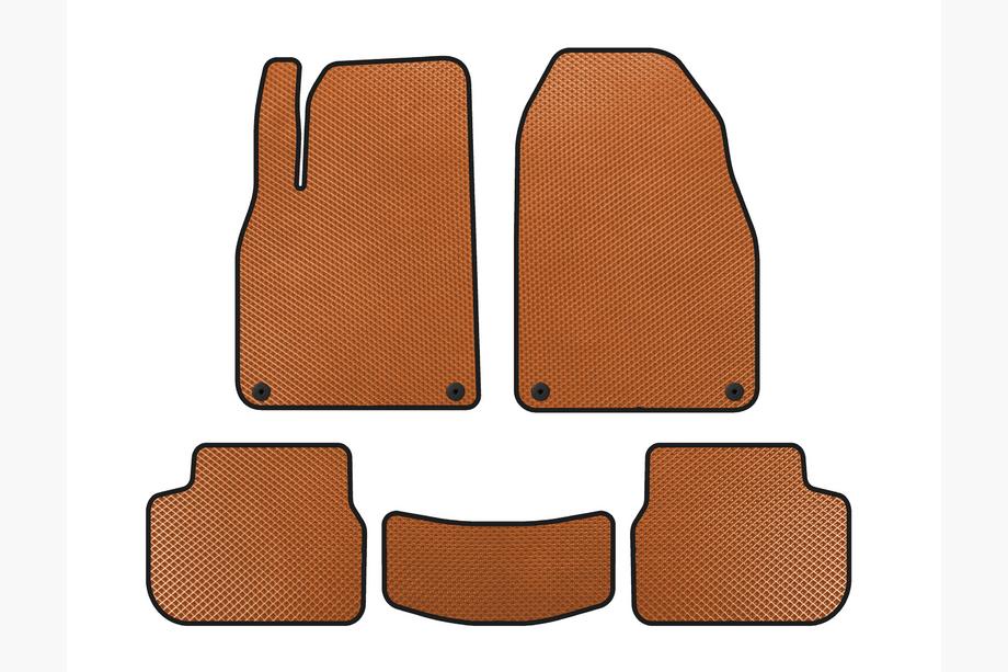 Saab 9-3 2002-2014 EVA Fußmatten (Orange) Image