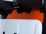 Tesla Model Y 2020- EVA Fußmatten (2020-2024, Orange) Foto 3