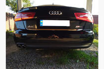 Audi A6 C7 2011-2017 Kofferraumleiste Edelstahl Carmos - Türkischer Edelstahl Foto 3