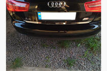 Audi A6 C7 2011-2017 Kofferraumleiste Edelstahl Carmos - Türkischer Edelstahl Foto 1