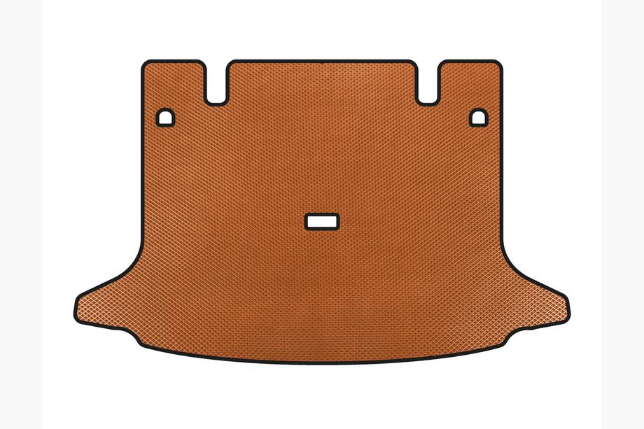 Dacia Logan I 2005-2008 Kofferraummatte EVA (SW, 7-Sitzer, Orange) Image