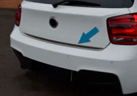 BMW 1 Series F20/F21 2011-2019 Kofferraumleiste Edelstahl Foto 3