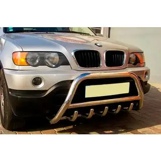 Frontbügel WT003 (Edelstahl) BMW X5 E53 1999–2006 Foto 2
