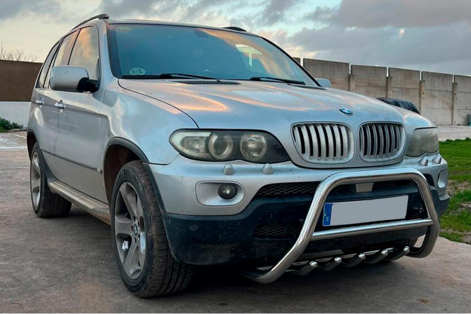 BMW X5 E53 1999–2006 Frontbügel WT003 (Edelstahl) Image