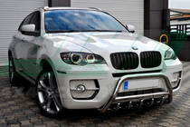 BMW X5 E70 2007-2013 Frontbügel WT003 (Edelstahl) Foto 2