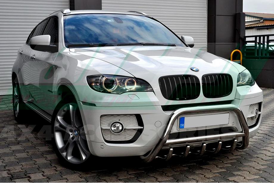 BMW X5 E70 2007-2013 Frontbügel WT003 (Edelstahl) Foto 2