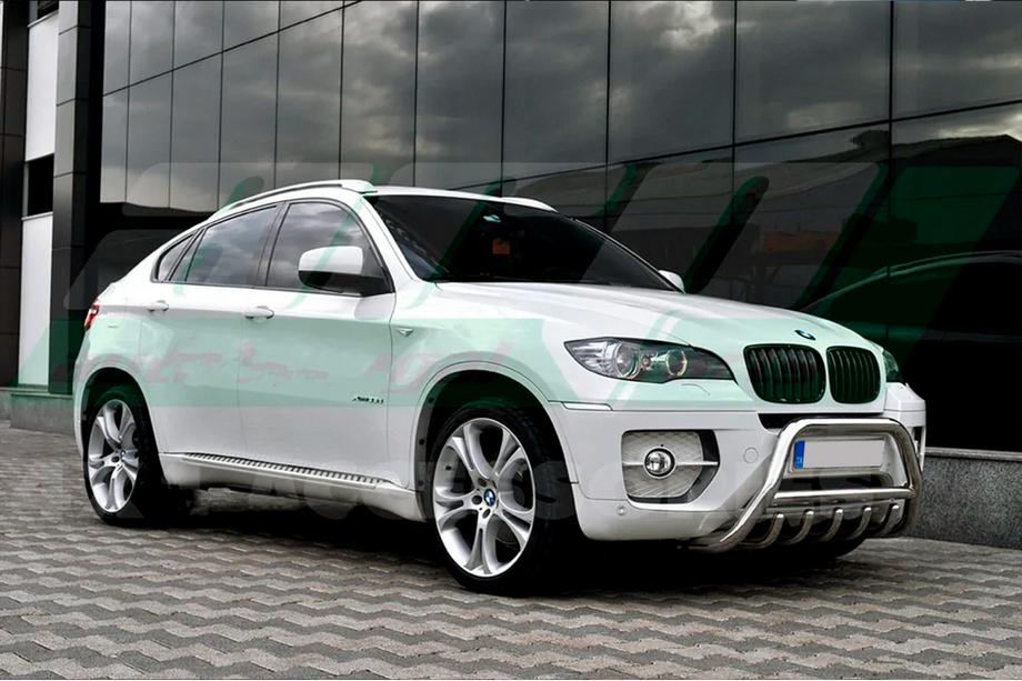 BMW X6 E71 2008–2014 Frontbügel WT003 (Edelstahl) Foto 2
