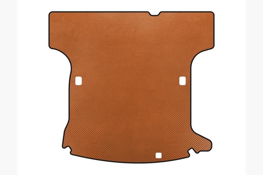 Renault Logan I 2005-2008 Kofferraummatte (2005-2009, SW, 5-Sitzer, Orange) Image