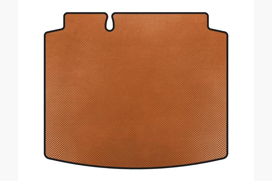 Seat Leon 2005-2012 Kofferraummatte (HB, 5-türig, Orange) Image