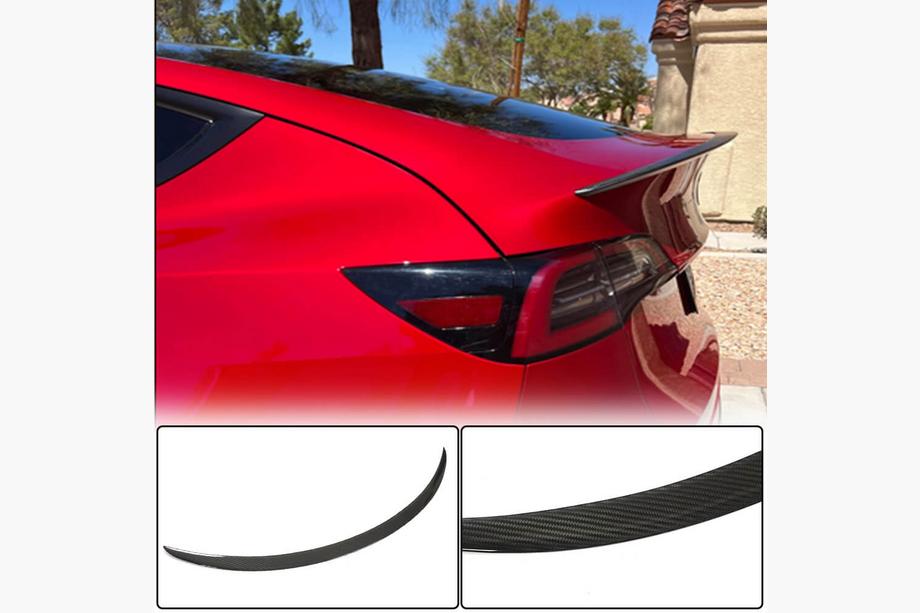 Tesla Model 3 2017- Heckspoiler V4 (2017-2023, Carbon) Image