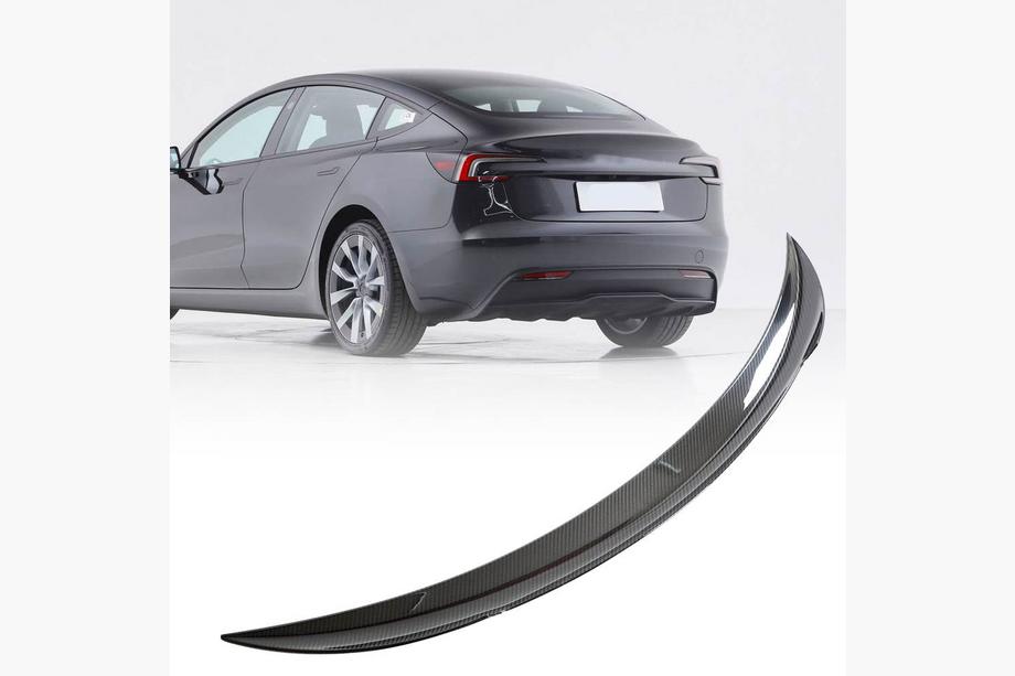 Tesla Model 3 2017- Heckspoiler V1 (2023+, Carbon) Image