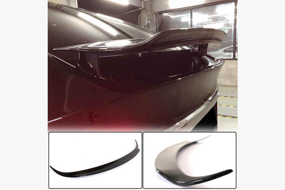 Tesla Model X 2015- Heckspoiler V2 (2015-2025, Carbon) Image