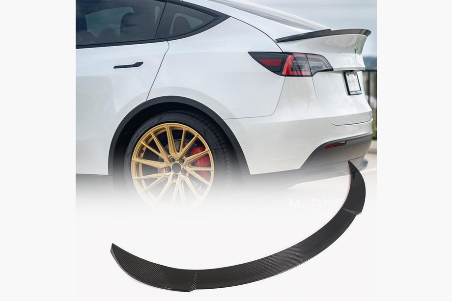 Tesla Model Y 2020- Carbon Spoiler V3 (2020-2023) Image