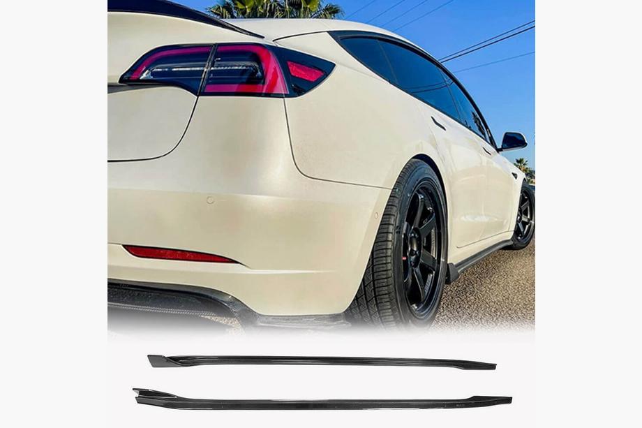 Tesla Model 3 2017- Einstiegsleisten V2 (2017-2023, Carbon) Image