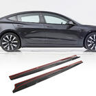 Tesla Model 3 2017- Einstiegsleisten V1 (2017-2023, Carbon) Foto 1