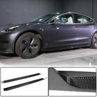 Tesla Model 3 2017- Einstiegsleisten V4 (2017-2023, Carbon) Foto 1