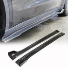 Tesla Model Y 2020- Schwellerabdeckungen V1 (2020-2025, Carbon) Foto 1