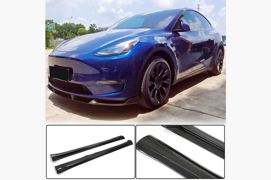 Tesla Model Y 2020- Einstiegsleisten V2 (2020-2025, Carbon) Image