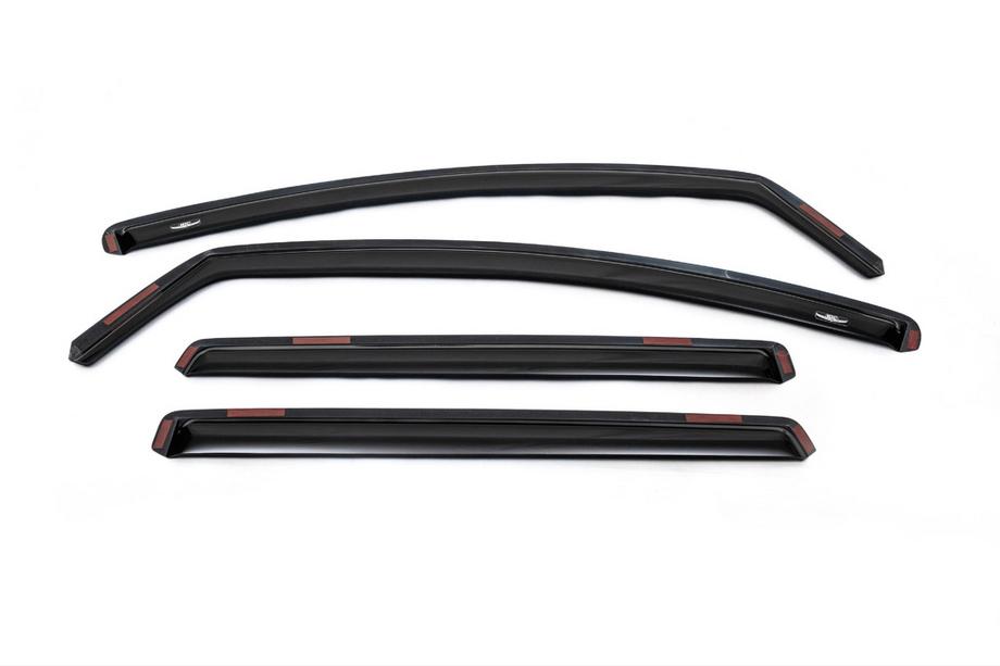 BMW 3 Series E90/E91 2005-2011 Einschub-Windabweiser Niken Luxury (für E-90, 4 Stk) Image