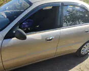 Chevrolet Lanos 1998–2017 Fensterzierleisten Edelstahl (4 Stk) Foto 2