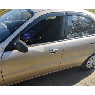 Fensterzierleisten Edelstahl (4 Stk) Chevrolet Lanos 1998–2017 Foto 2