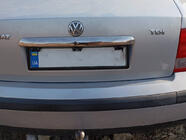 Volkswagen Passat B5 1997-2005 Chromleiste über dem Kennzeichen 1996-2001 (Edelstahl) Foto 3