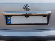 Volkswagen Passat B5 1997-2005 Chromleiste über dem Kennzeichen 1996-2001 (Edelstahl) Foto 1
