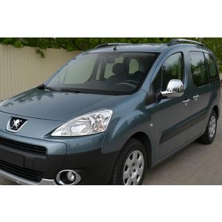 Spiegelabdeckungen 2008-2012 (2 Stk., Edelstahl) Peugeot Partner Tepee 2008-2018 Foto 1