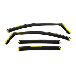Windabweiser zum Einstecken Niken Luxury (4 Stk) Honda Civic Sedan VIII 2006-2011