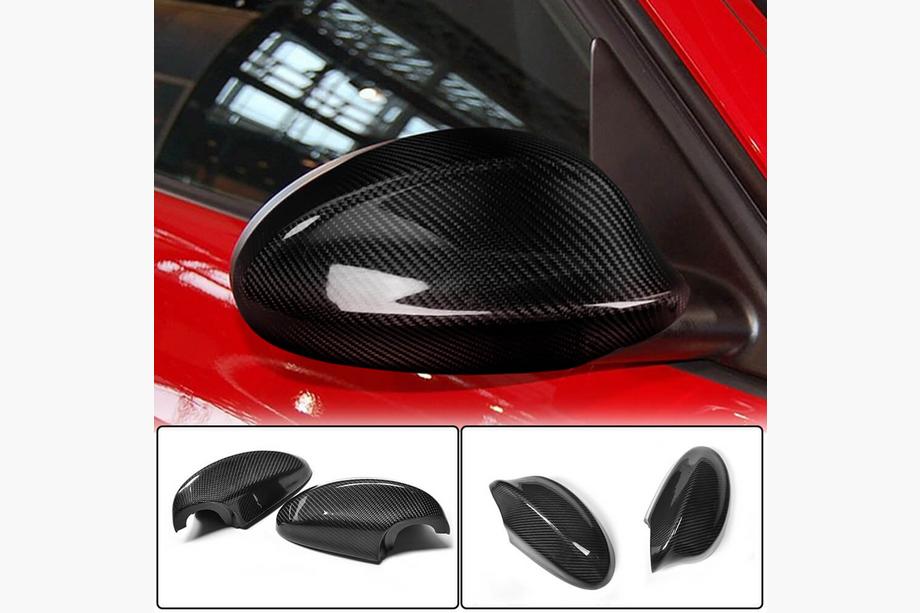 BMW 3 Series E90/E91 2005-2011 Spiegelabdeckungen Carbon V3 (2005-2008) Image