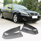 BMW 5 Series E60/E61 2003-2010 Spiegelabdeckungen (für 2007-2010, Carbon) Foto 1