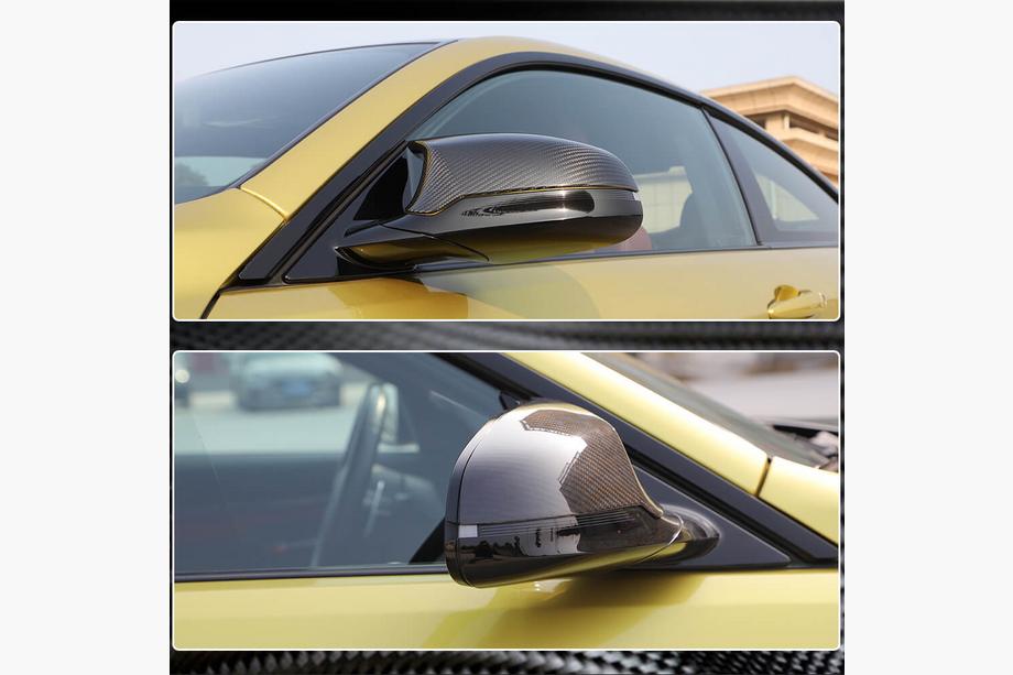 BMW 4 Series F32/F33/F36 2012-2020 Spiegelabdeckungen Trockencarbon V2 (für M4) Foto 4