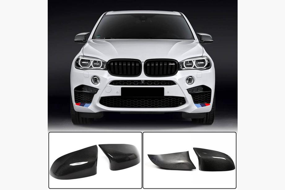 BMW X6 F16 2014-2019 Spiegelkappen (für F86, Carbon) Image
