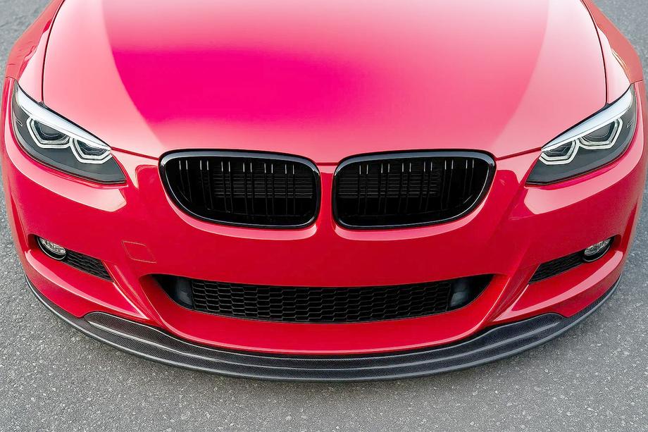 BMW 3 Series E92/E93 2006–2013 M-Look Nieren (für 2007-2010 non-M / 2008-2013 M3, Schwarz Glanz) Foto 1