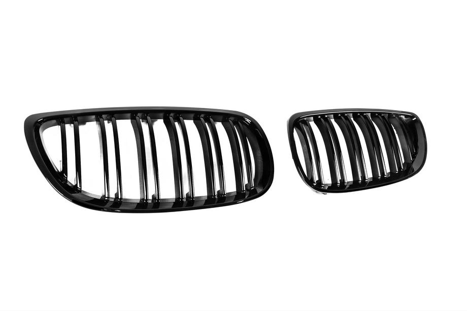 BMW 3 Series E92/E93 2006–2013 M-Look Nieren (für 2007-2010 non-M / 2008-2013 M3, Schwarz Glanz) Foto 5