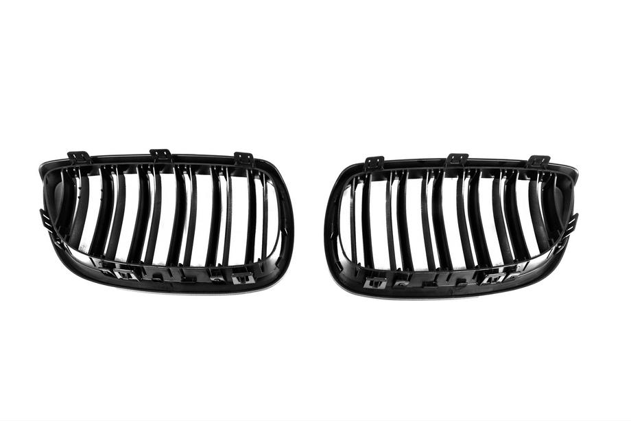 BMW 3 Series E92/E93 2006–2013 M-Look Nieren (für 2007-2010 non-M / 2008-2013 M3, Schwarz Glanz) Foto 6