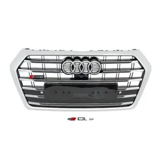 Frontgrill SQ-Style (2017-2020, schwarz mit Chrom) Foto 1