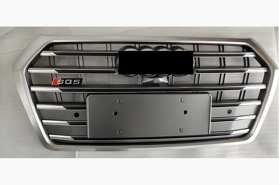 Audi Q5 2017-2025 Frontgrill SQ-Style (2017-2020, schwarz mit Chrom) Image
