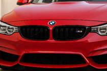 BMW 3 Series F30/F31 2012-2019 Nieren M-Look (für M3 F80, Schwarz Matt) Foto 2