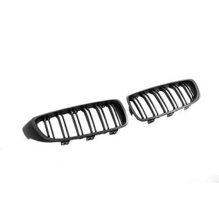 Nieren M-Look (für M3 F80, Schwarz Matt) BMW 3 Series F30/F31 2012-2019 Foto 4