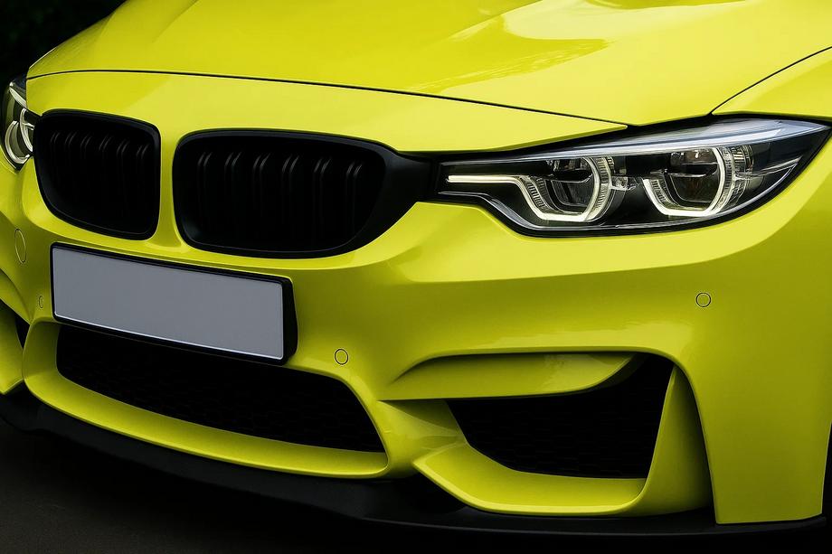 BMW 3 Series F30/F31 2012-2019 Nieren M-Look (für M3 F80, Schwarz Matt) Image