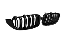BMW 3 Series F30/F31 2012-2019 M-Look Nieren (für F80 M3, Schwarz Glanz) Foto 4