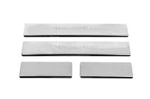 Mercedes ML W164 2005-2011 Einstiegsleisten Carmos V1 (4 Stk, Edelstahl) Foto 2