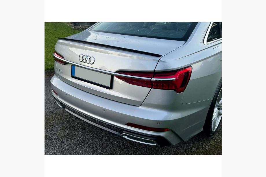 Audi A6 C8 2018–2025 DPT Heckspoiler (Schwarz Glanz) Image