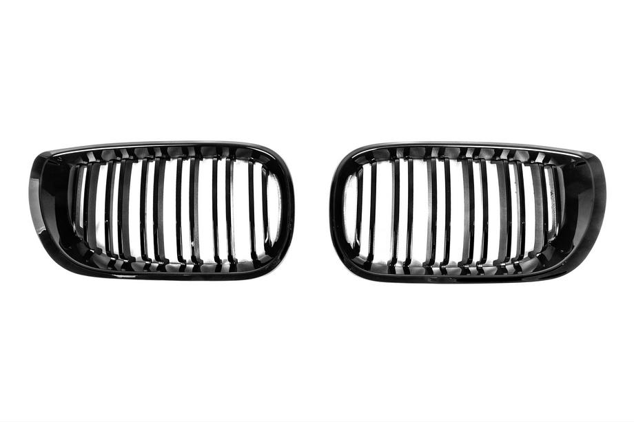 BMW 3 Series E46 1998-2006 Nieren M-Look DPT (2001-2005, Schwarz Glanz) Foto 2