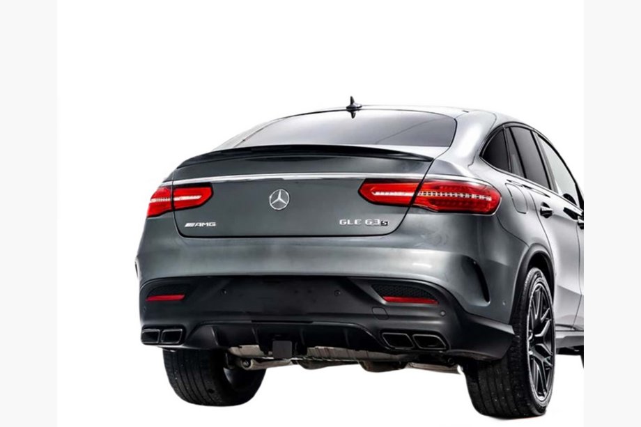 Mercedes GLE coupe C292 2015-2019 Spoiler DPT (Design GLE43, Schwarz Glanz) Foto 1