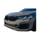 BMW 3 Series G20/G21 2018- Frontspoiler Lippe EuroCap V2 (für M-Performance 2022-, Schwarz Glanz) Foto 2